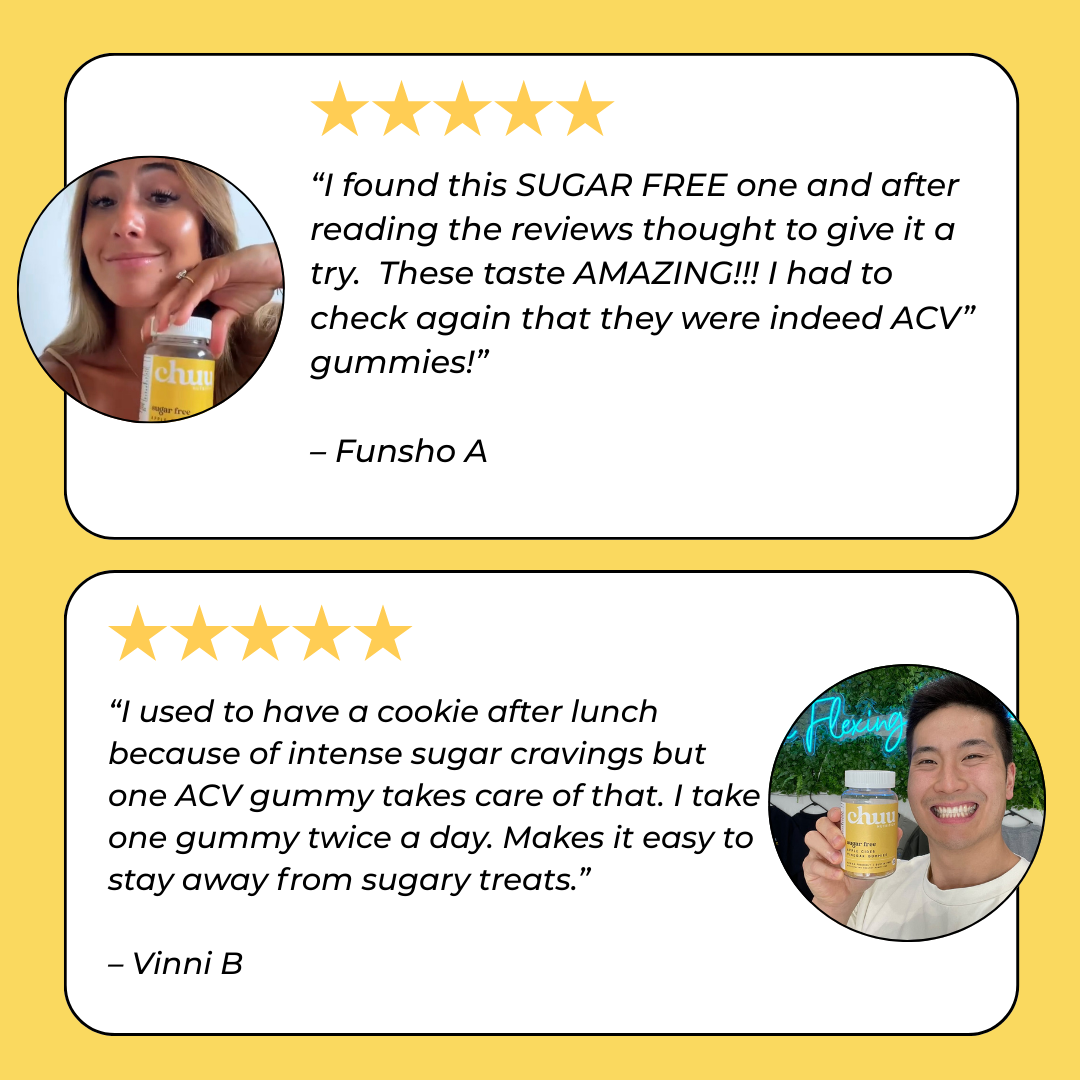 Apple Cider Vinegar Gummies with The Mother | Sugar Free