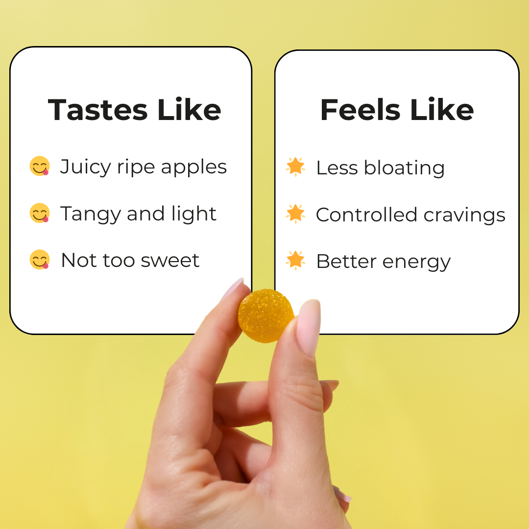 Apple Cider Vinegar Gummies with The Mother | Sugar Free