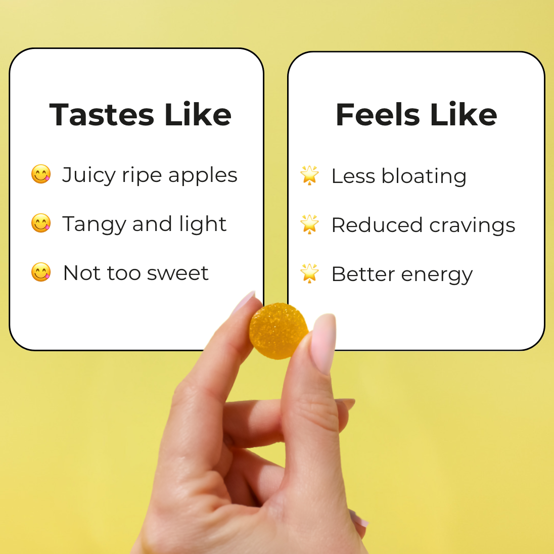 Apple Cider Vinegar Gummies with The Mother | Sugar Free