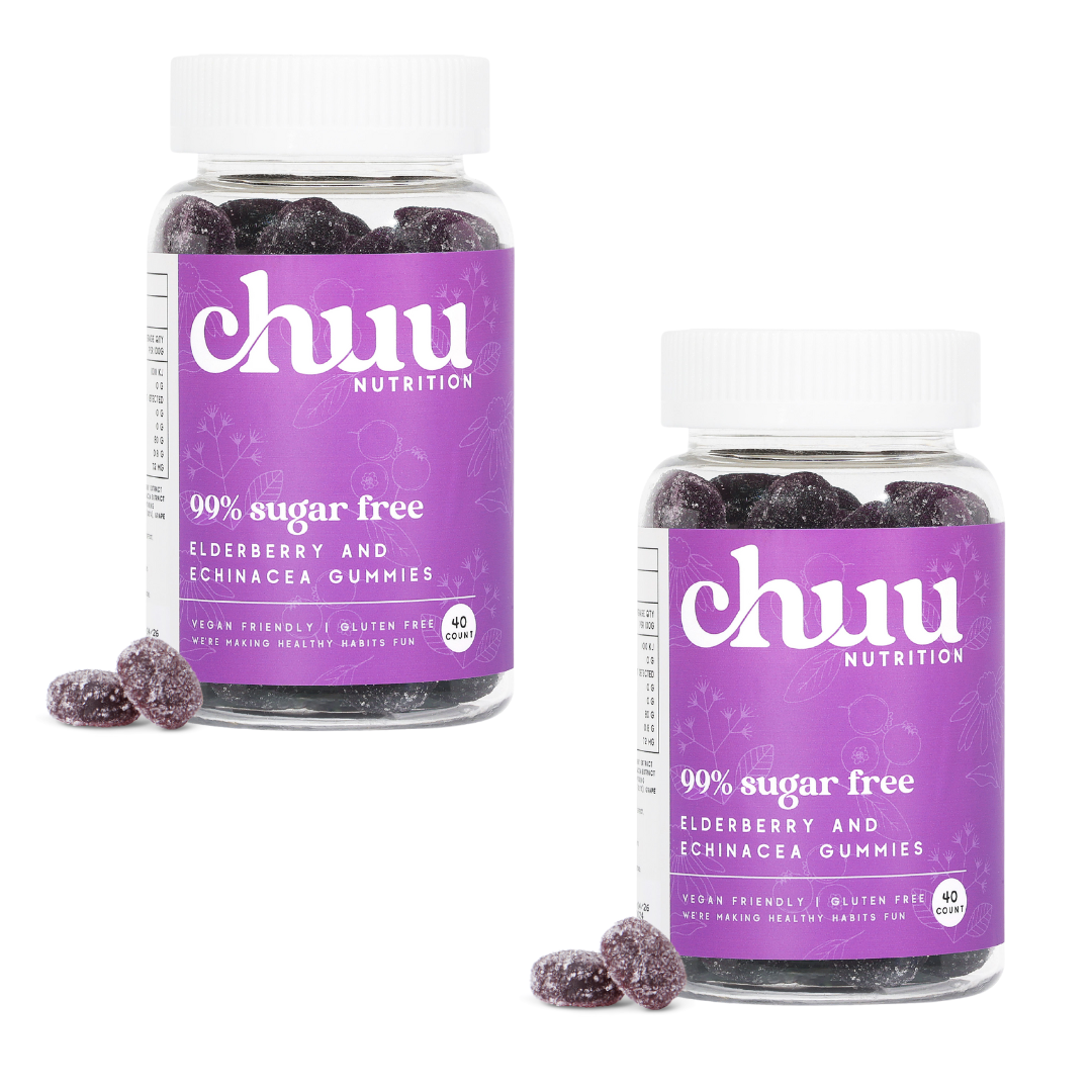 Elderberry & Echinacea Immunity Gummies | 99% Sugar Free