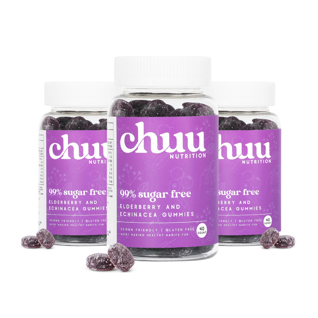 Elderberry & Echinacea Immunity Gummies | 99% Sugar Free