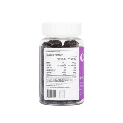 Elderberry & Echinacea Immunity Gummies | 99% Sugar Free