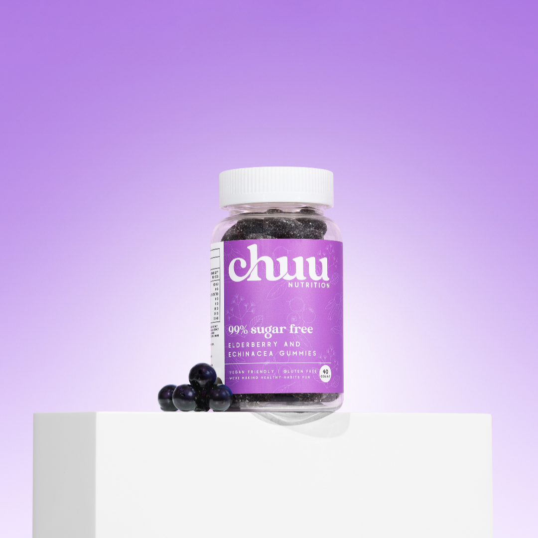 Elderberry & Echinacea Immunity Gummies | 99% Sugar Free