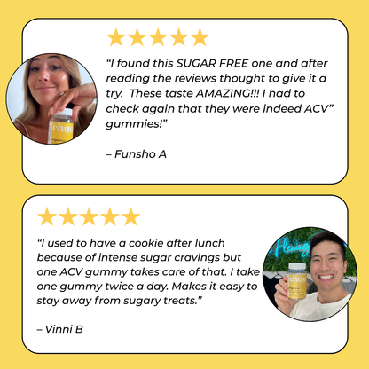 Apple Cider Vinegar Gummies with The Mother | Sugar Free