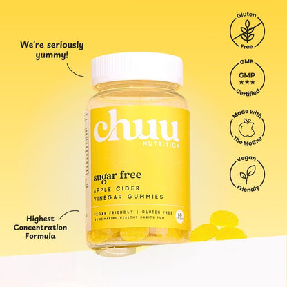 Apple Cider Vinegar Gummies with The Mother | Sugar Free