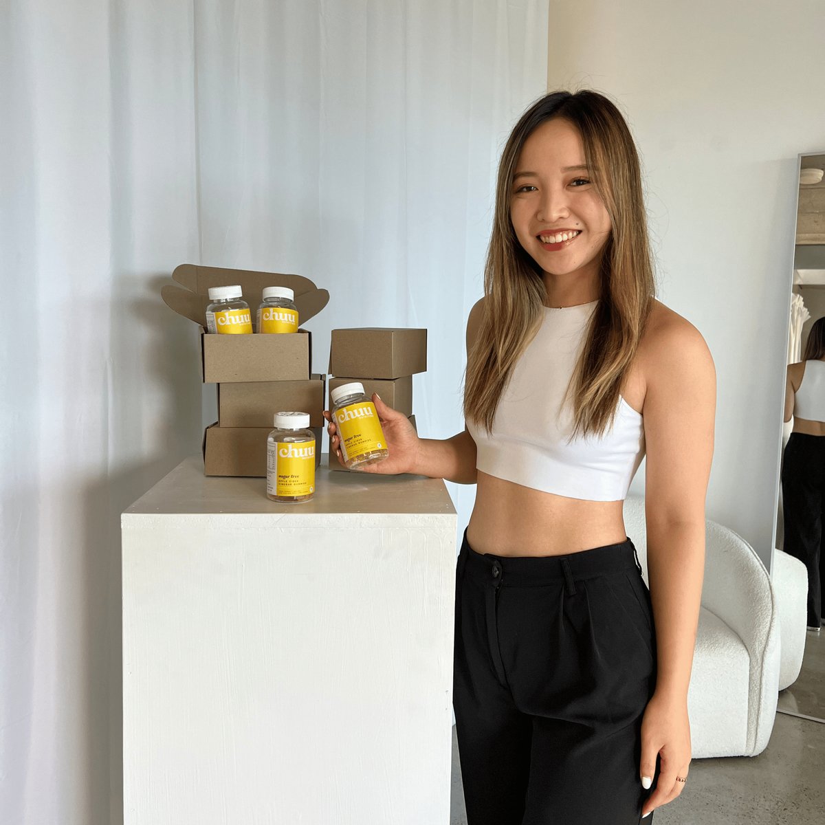 Me, founder of Chuu Nutrition